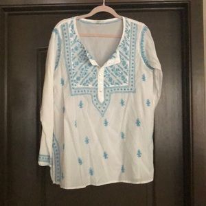 Subtle Luxury Tunic Top